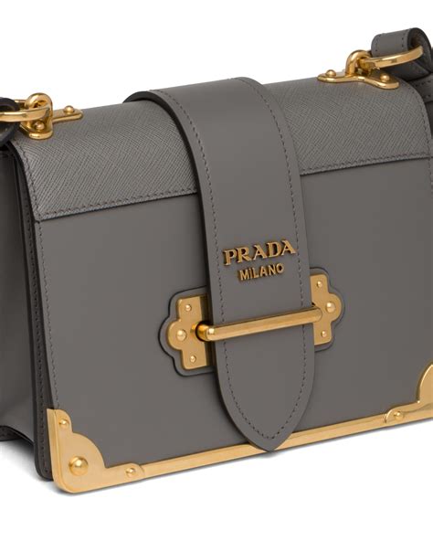 Leather Prada Cahier Bag